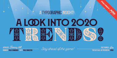 2020 Font Trends for Designers to Use this Year