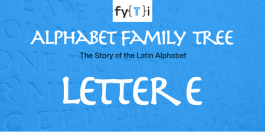 Alphabet Tree - The Letter E