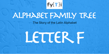 Alphabet Tree - The Letter F