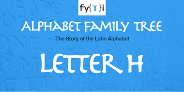 Alphabet Tree - The Letter H