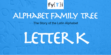 Alphabet Tree - The Letter K