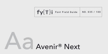 Avenir Next Field Guide Header-02