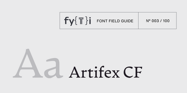 ArtifexCF-MyFonts-Kopfzeile