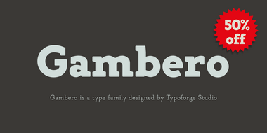Gambero-Typoforge_Studio-Affiliate_Only_Sale