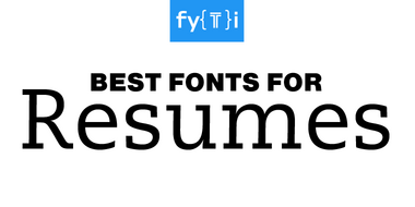 Best-Fonts-Resumes-Header