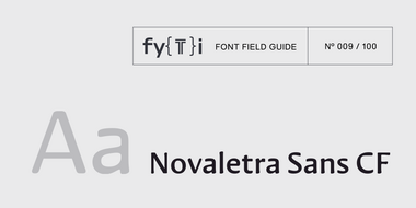 NovaletraSansCF-Fuente-Guía de campo