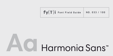 Harmonia-Sans-Fuente-Field-Guide-Header