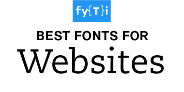 Best Fonts for Websites