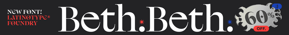 Beth by Latinotype