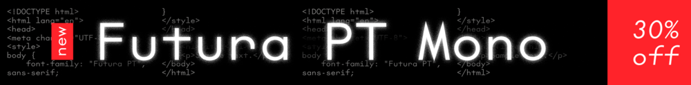 Futura® PT by ParaType