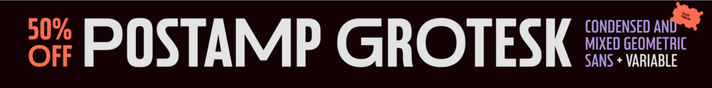 Postamp Grotesk by Fontfabric