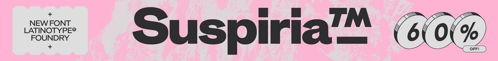Suspiria by Latinotype