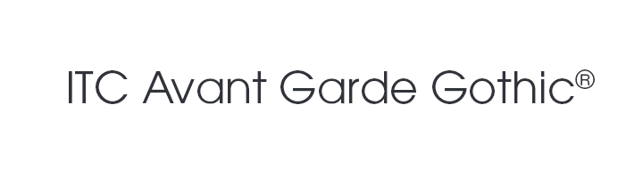 ITC Avant Garde Gothic Font