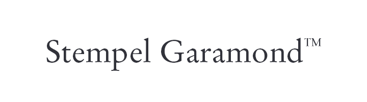 Stempel Garamond Font