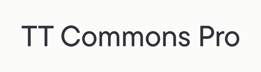 TT Commons Pro