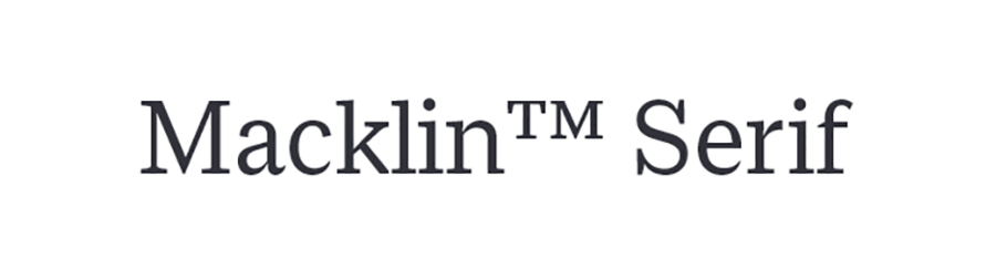 Macklin™ Serif