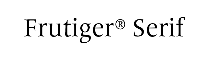 Frutiger Serif