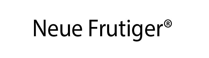 Neue Frutiger