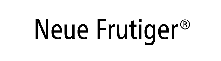 Neue Frutiger by Linotype