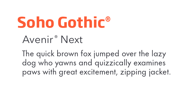 Avenir-Next-font-pair-Soho-Gothic