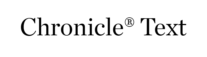 chronicle-text-font-hoefler-and-co