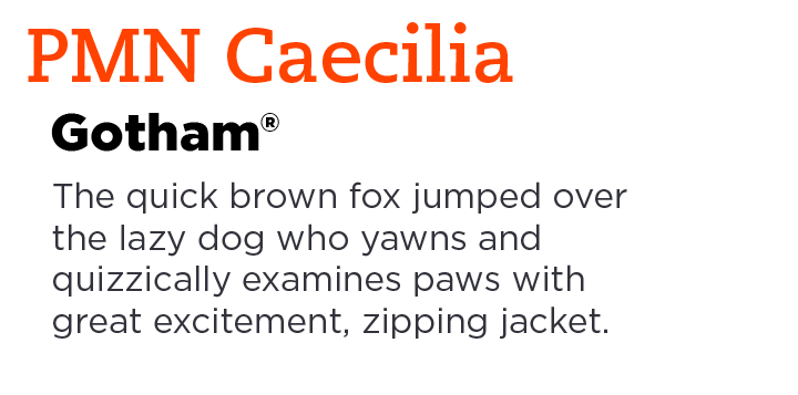 Gotham by Hoefler & Co.