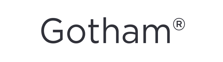 Gotham by Hoefler & Co.