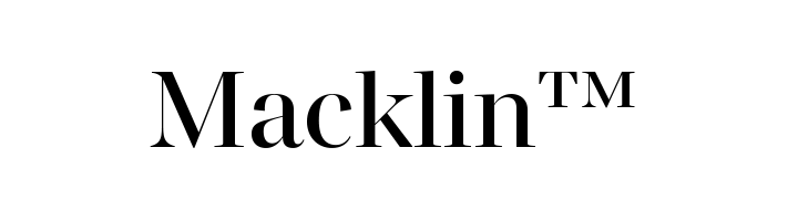 Macklin by Monotype