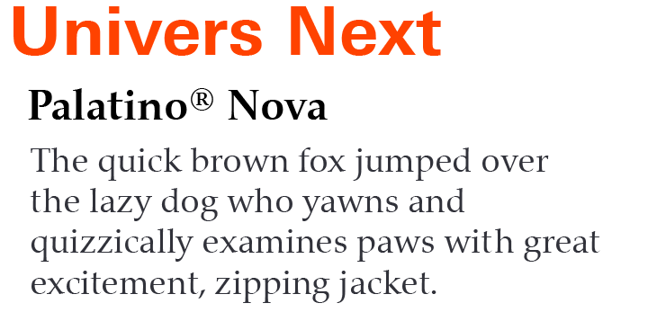 Palatino Nova Font by Linotype