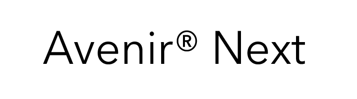 Avenir Next by Linotype