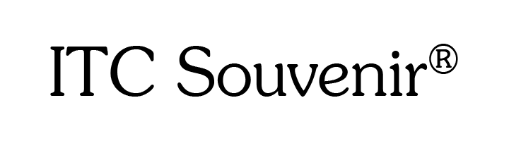 ITC Souvenir by ITC