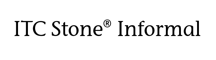 ITC Stone Informal by ITC