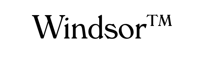 Windsor by Monotype