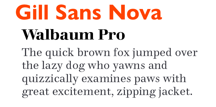 Walbaum by Monotype