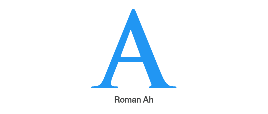 ancient roman font
