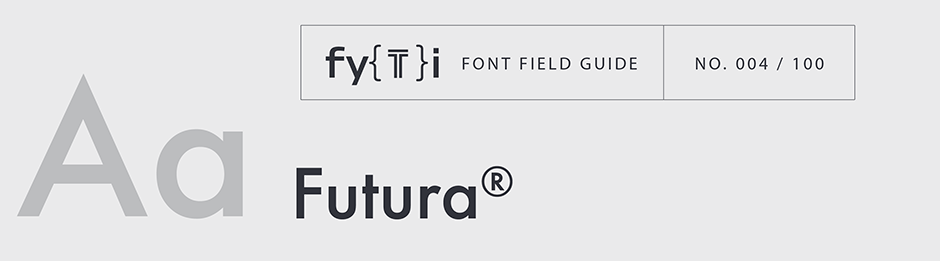 futura font