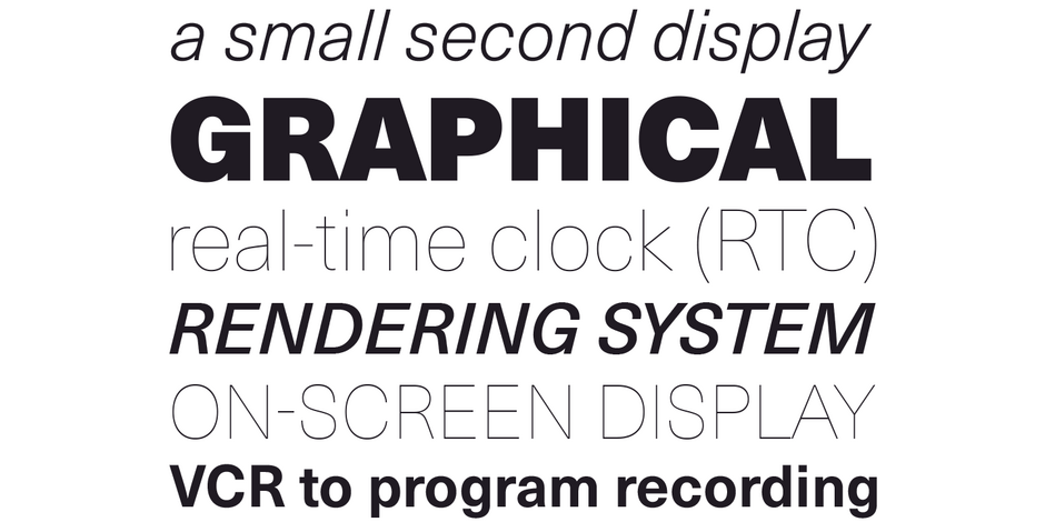 Neue Haas Unica Family