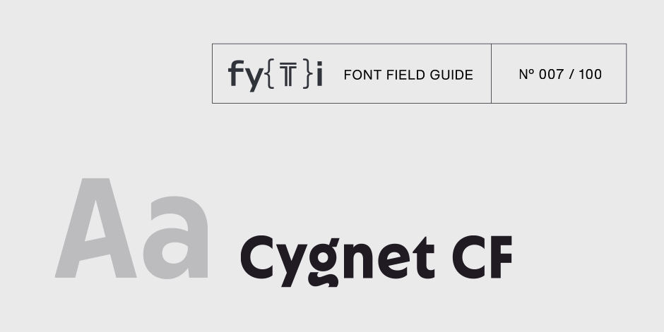 CygnetCF-MyFonts-Header