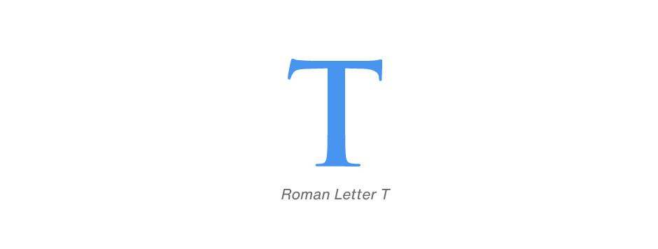 Alphabet Tree - The Letter T | Myfonts