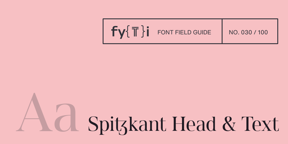 Spitzkant-Font-Field-Guide-Header