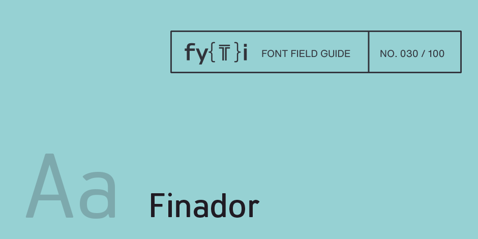 Finador-Font-Field-Guide-Header
