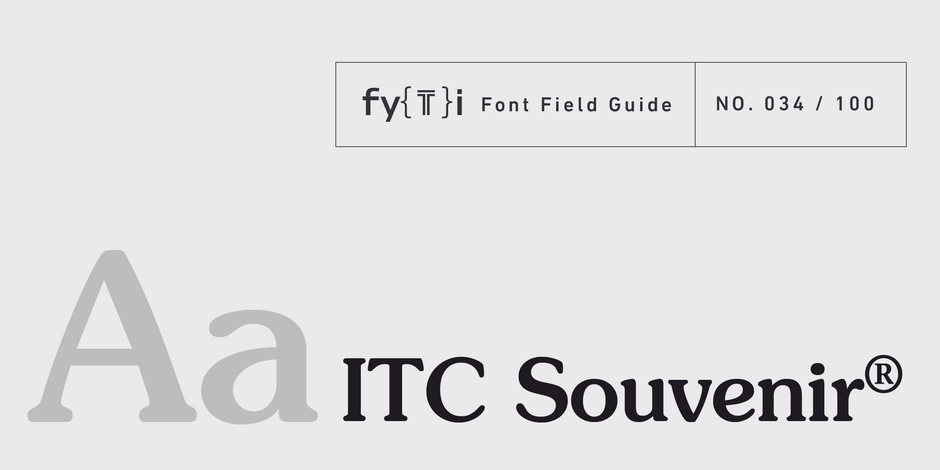 ITC-Souvenir-Fuente-Field-Guide-Header