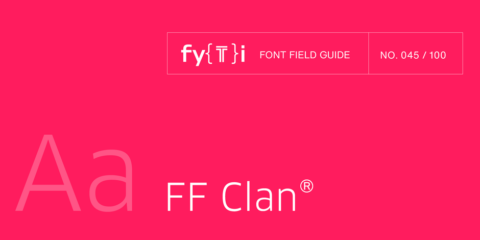 FF-Clan-Font-Field-Guide-Header